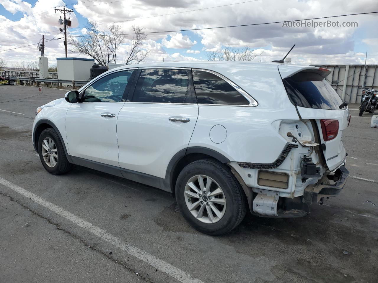 2020 Kia Sorento L White vin: 5XYPG4A32LG690164