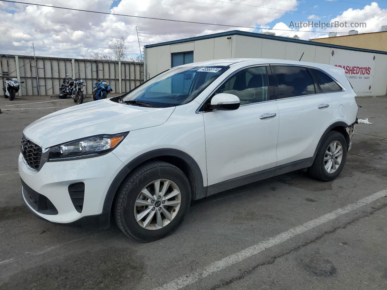 2020 Kia Sorento L White vin: 5XYPG4A32LG690164