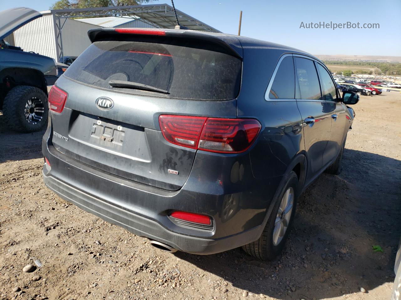 2020 Kia Sorento L Серый vin: 5XYPG4A32LG697745