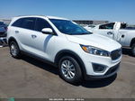 2017 Kia Sorento 2.4l Lx White vin: 5XYPG4A33HG221530