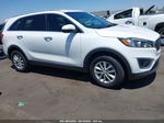 2017 Kia Sorento 2.4l Lx White vin: 5XYPG4A33HG221530