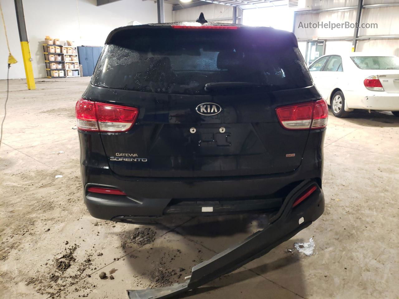 2017 Kia Sorento Lx Черный vin: 5XYPG4A33HG233418