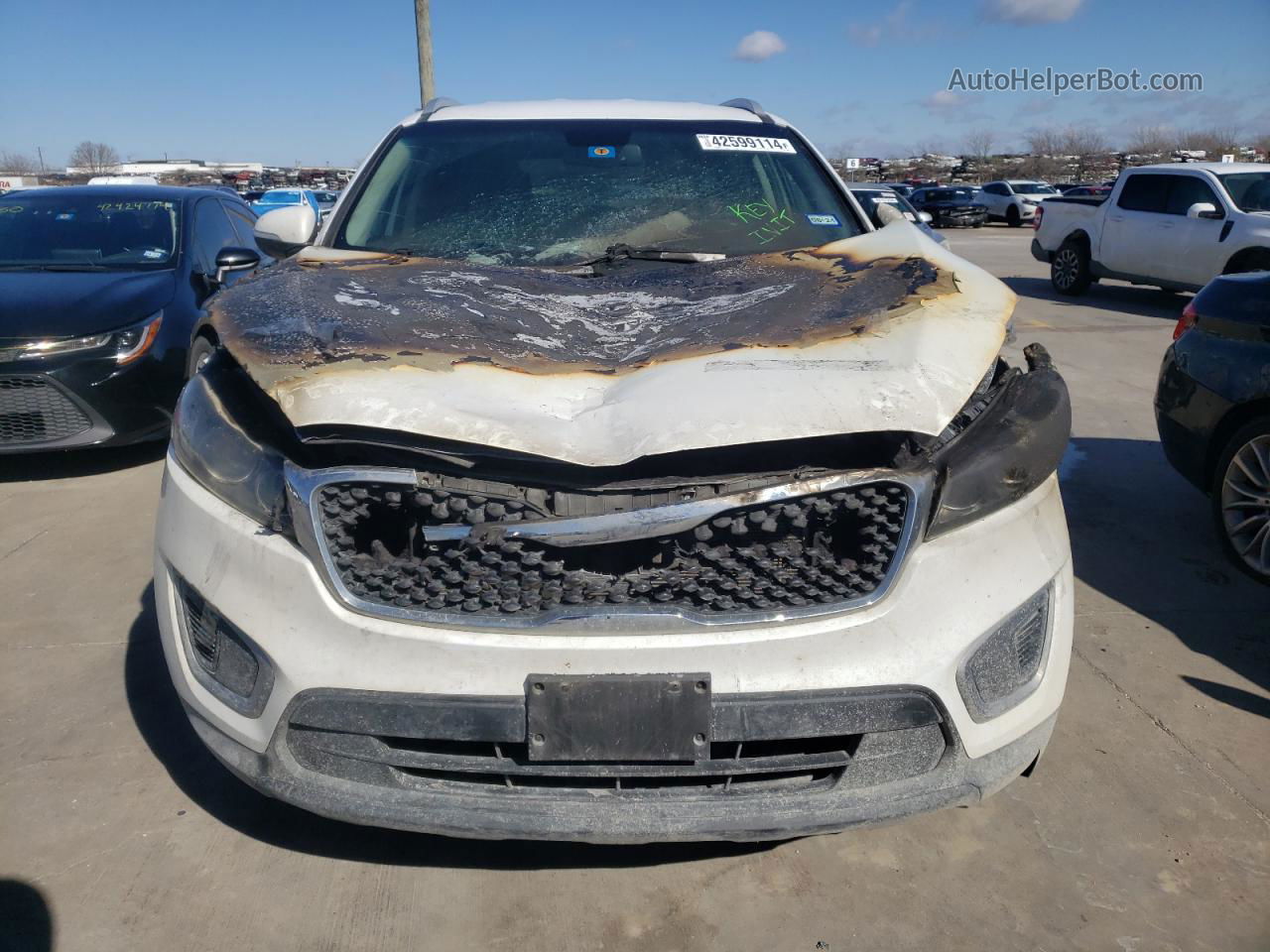 2017 Kia Sorento Lx Burn vin: 5XYPG4A33HG257802