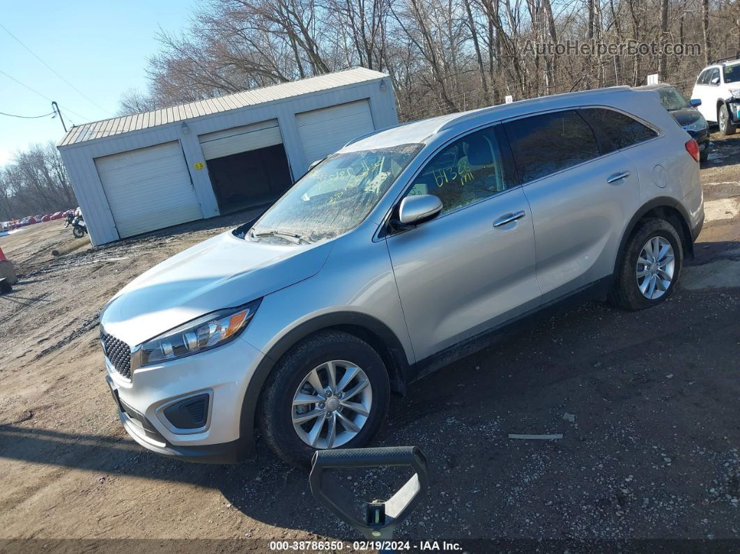 2017 Kia Sorento 2.4l Lx Silver vin: 5XYPG4A33HG261610