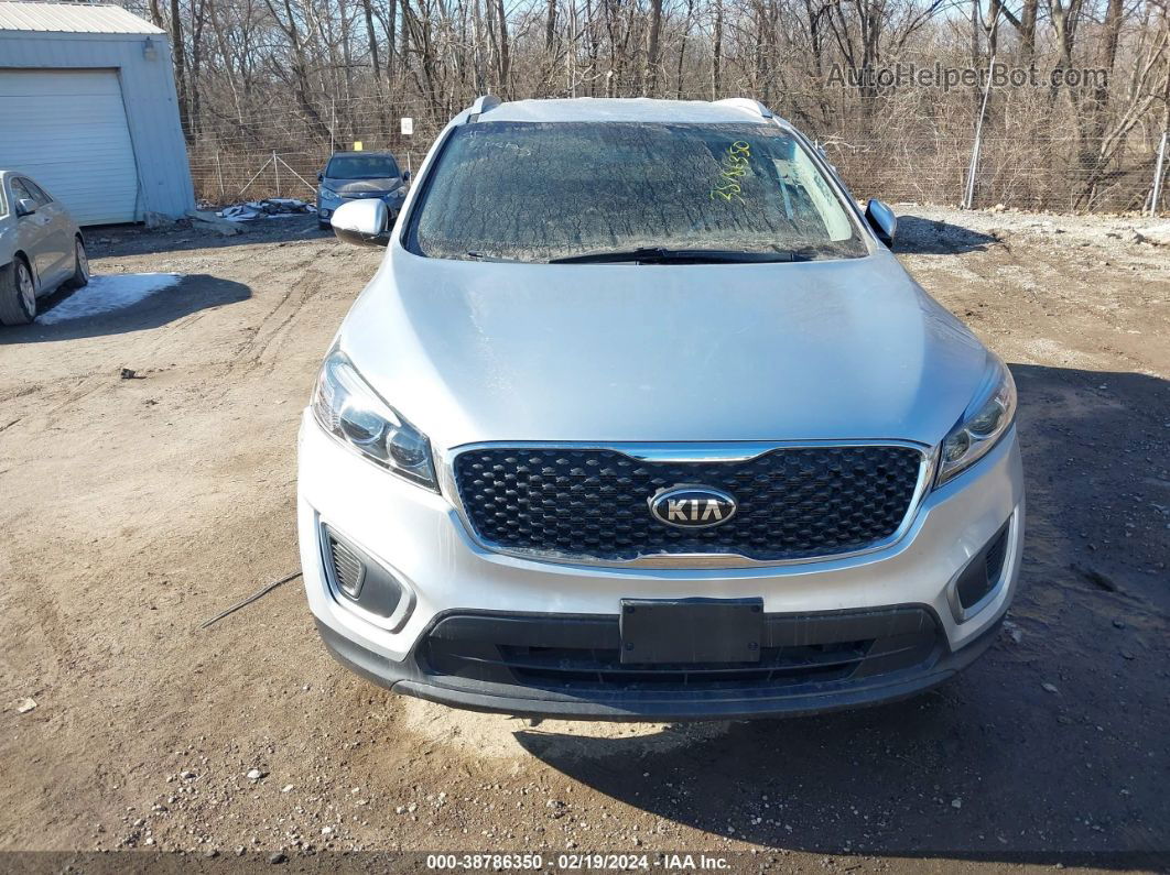 2017 Kia Sorento 2.4l Lx Silver vin: 5XYPG4A33HG261610