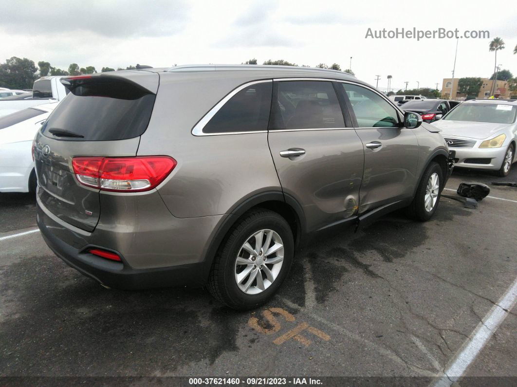 2017 Kia Sorento Lx Gray vin: 5XYPG4A33HG284773