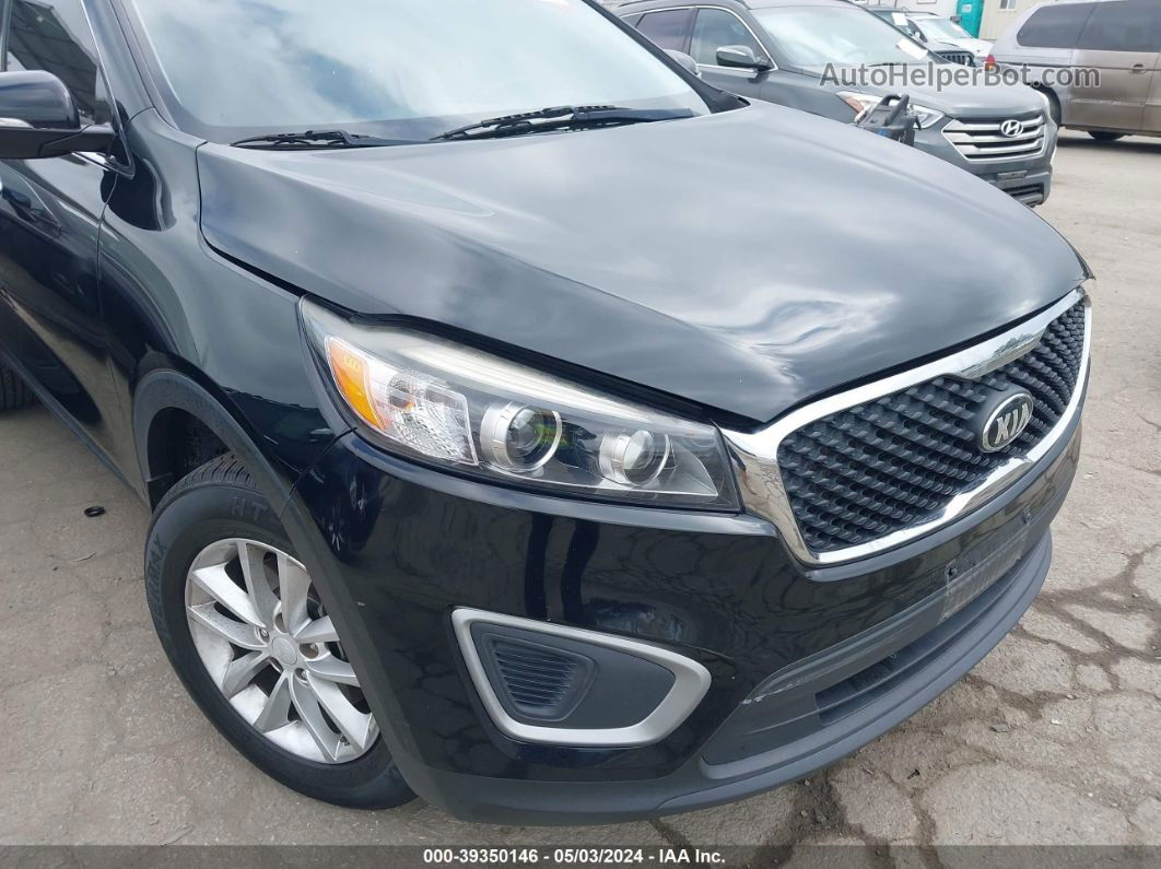 2018 Kia Sorento 2.4l Lx Black vin: 5XYPG4A33JG348221