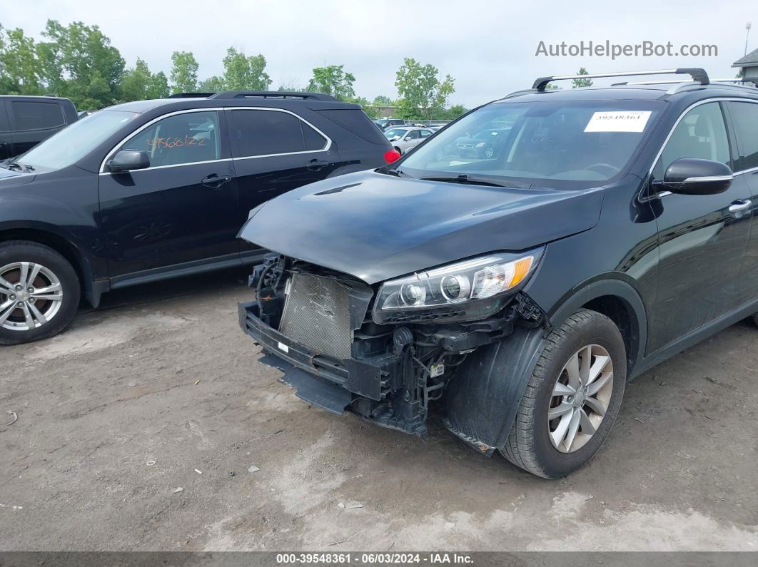 2018 Kia Sorento 2.4l Lx Black vin: 5XYPG4A33JG366704