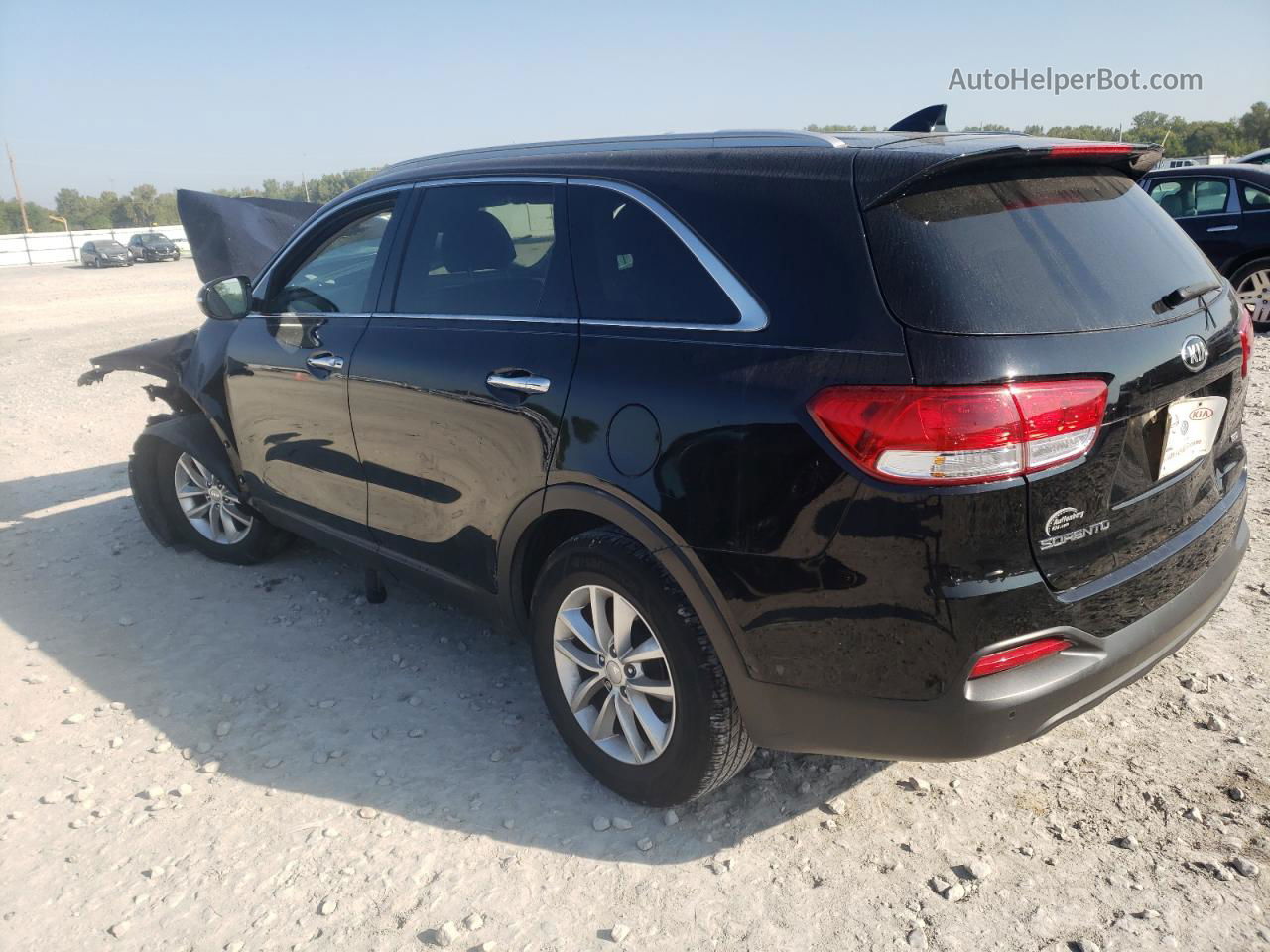 2018 Kia Sorento Lx Черный vin: 5XYPG4A33JG369554