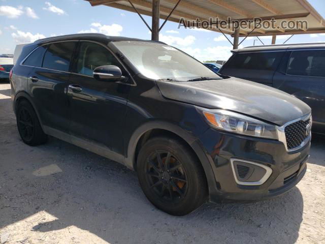 2018 Kia Sorento Lx Черный vin: 5XYPG4A33JG382773