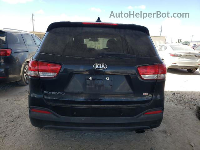 2018 Kia Sorento Lx Черный vin: 5XYPG4A33JG382773