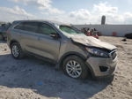 2018 Kia Sorento Lx Gray vin: 5XYPG4A33JG413469