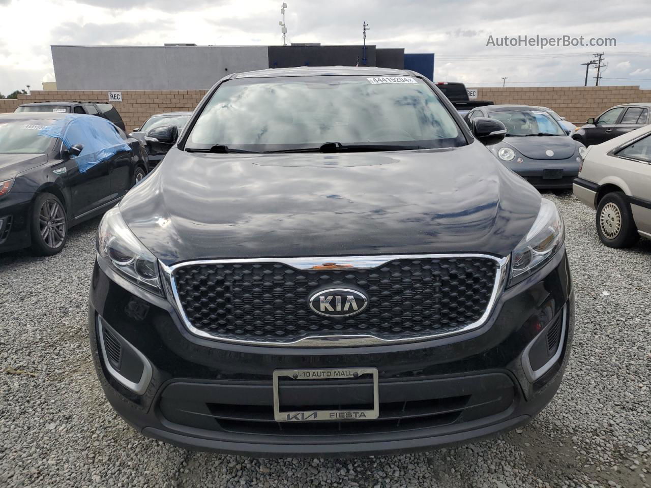 2018 Kia Sorento Lx Черный vin: 5XYPG4A33JG417490