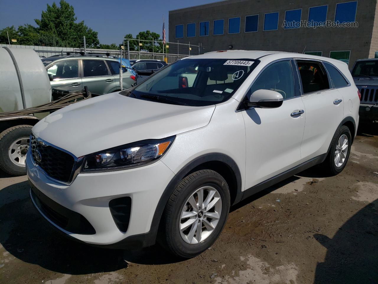 2020 Kia Sorento L White vin: 5XYPG4A33LG647243