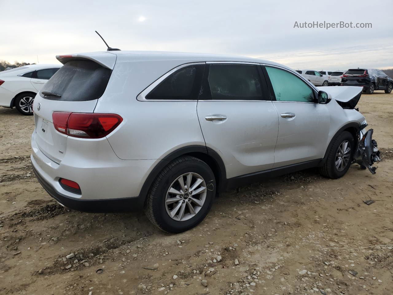 2020 Kia Sorento L Silver vin: 5XYPG4A33LG655147