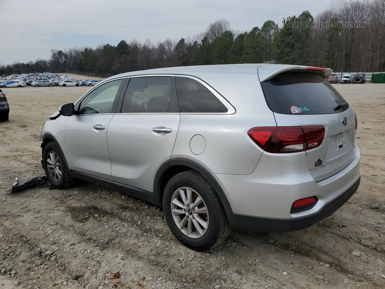 2020 Kia Sorento L Silver vin: 5XYPG4A33LG655147