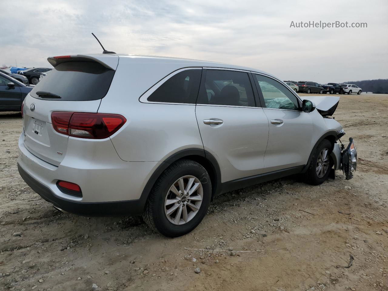 2020 Kia Sorento L Silver vin: 5XYPG4A33LG655147