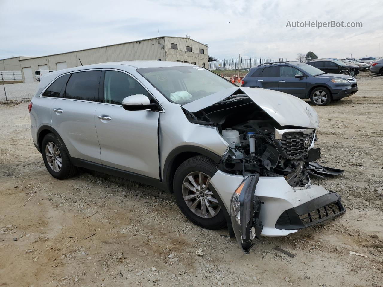 2020 Kia Sorento L Silver vin: 5XYPG4A33LG655147