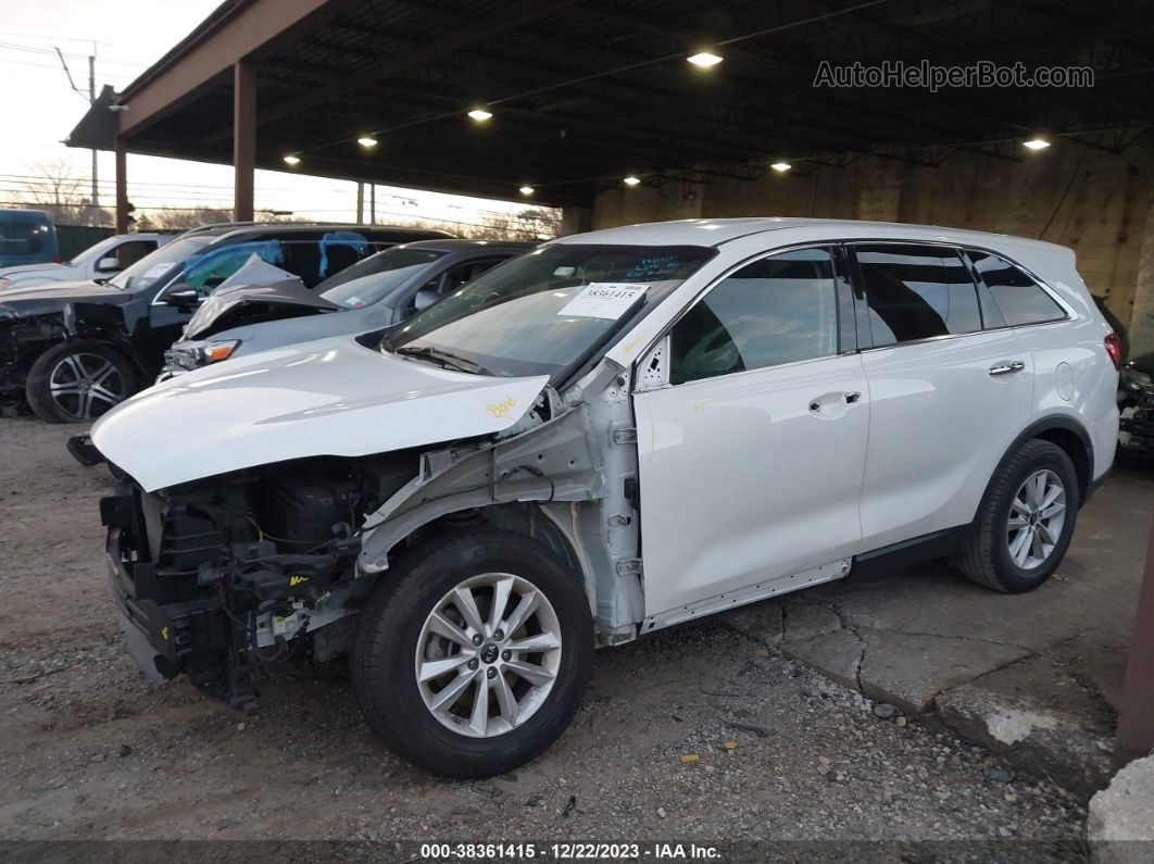 2020 Kia Sorento 2.4l Lx White vin: 5XYPG4A33LG661577