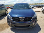 2017 Kia Sorento Lx Синий vin: 5XYPG4A34HG203702