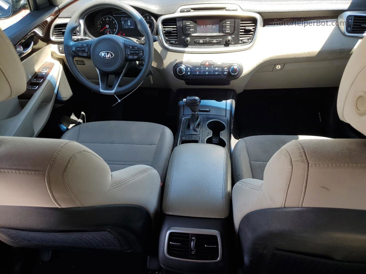 2017 Kia Sorento Lx Синий vin: 5XYPG4A34HG203702