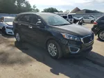 2017 Kia Sorento Lx Black vin: 5XYPG4A34HG214666