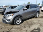 2017 Kia Sorento Lx Gray vin: 5XYPG4A34HG219589