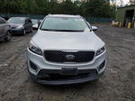 2018 Kia Sorento Lx Silver vin: 5XYPG4A34JG338510