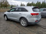 2018 Kia Sorento Lx Silver vin: 5XYPG4A34JG338510