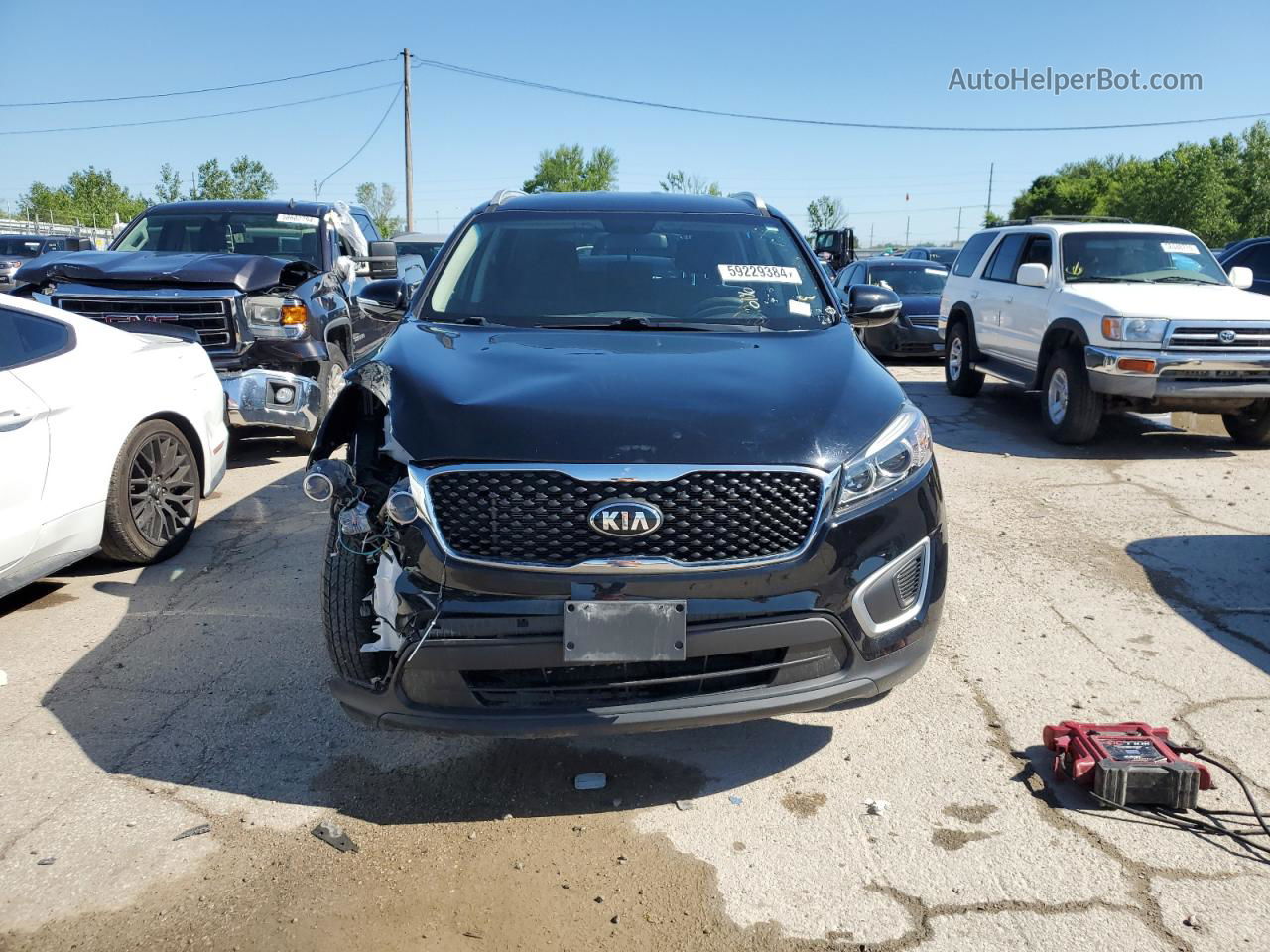 2018 Kia Sorento Lx Black vin: 5XYPG4A34JG346106