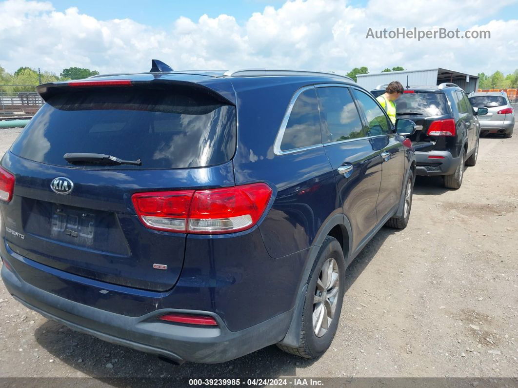 2018 Kia Sorento 2.4l Lx Blue vin: 5XYPG4A34JG358224