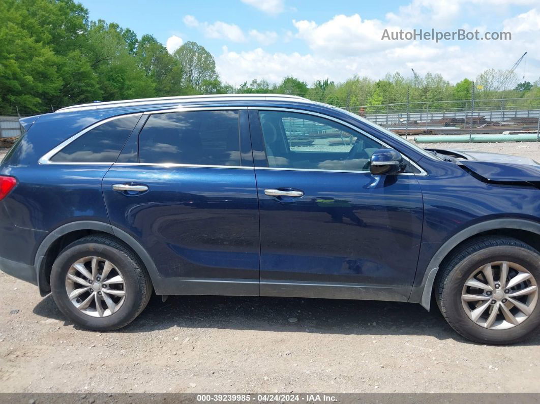 2018 Kia Sorento 2.4l Lx Blue vin: 5XYPG4A34JG358224