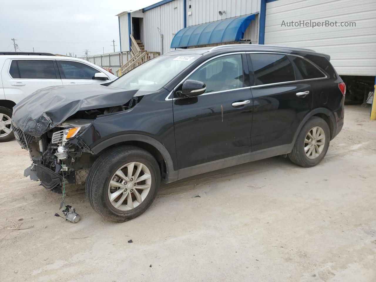 2018 Kia Sorento Lx Black vin: 5XYPG4A34JG377193