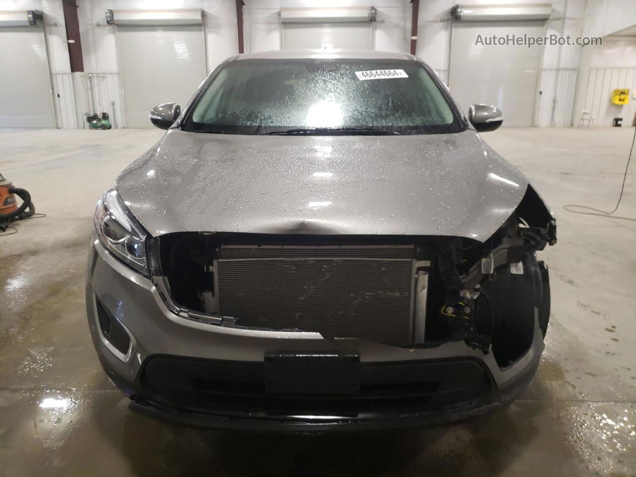 2018 Kia Sorento Lx Silver vin: 5XYPG4A34JG408698