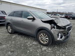 2018 Kia Sorento Lx Gray vin: 5XYPG4A34JG411584