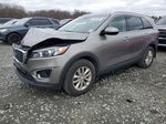 2018 Kia Sorento Lx Gray vin: 5XYPG4A34JG411584