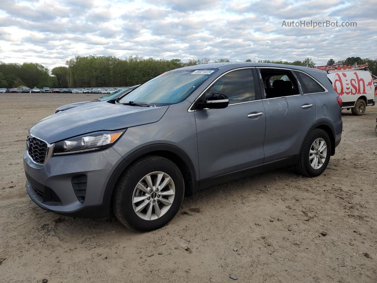 2020 Kia Sorento L Silver vin: 5XYPG4A34LG650703