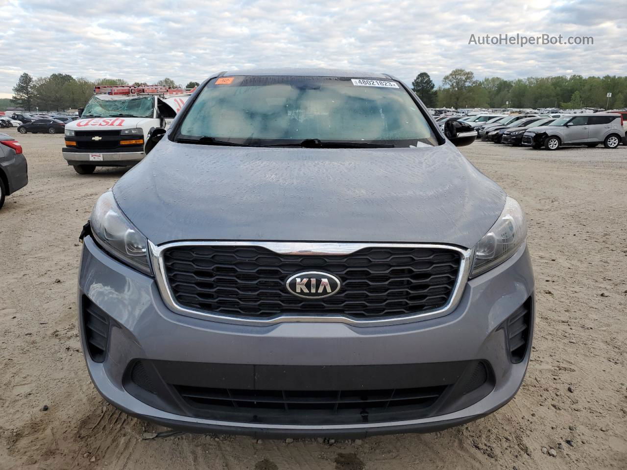 2020 Kia Sorento L Silver vin: 5XYPG4A34LG650703