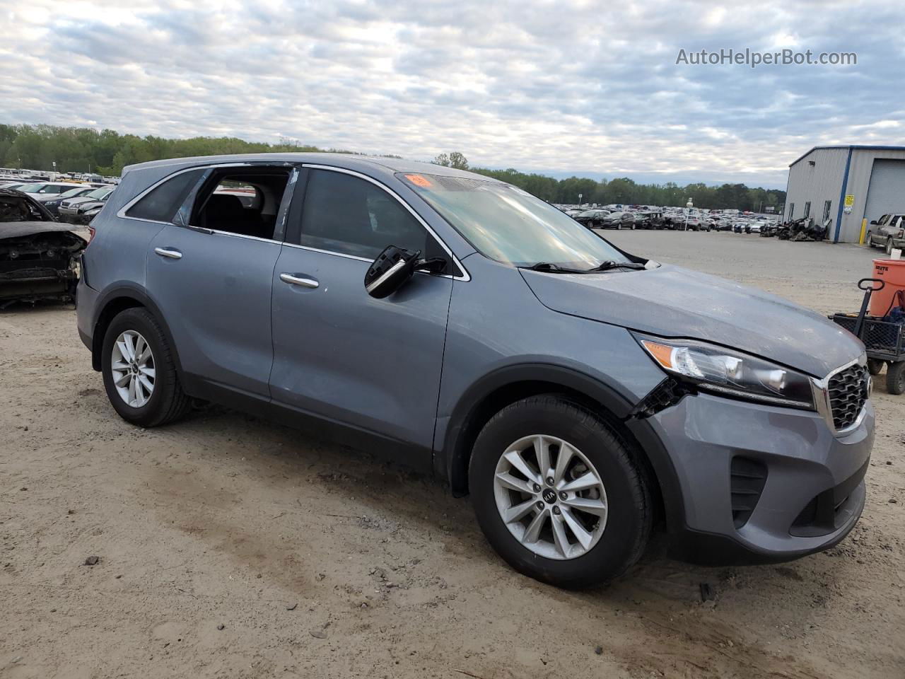 2020 Kia Sorento L Silver vin: 5XYPG4A34LG650703