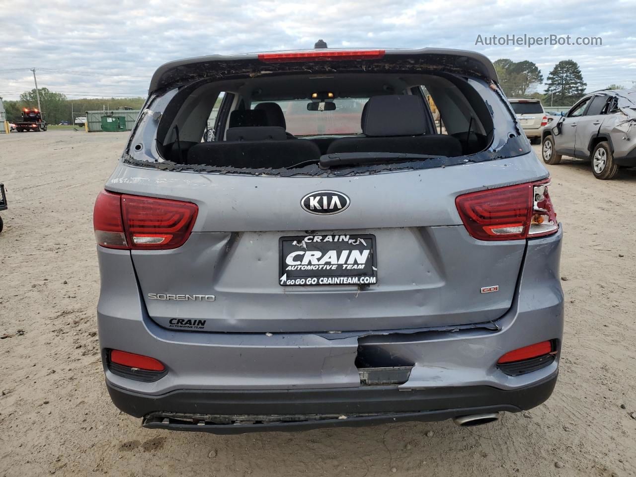 2020 Kia Sorento L Silver vin: 5XYPG4A34LG650703