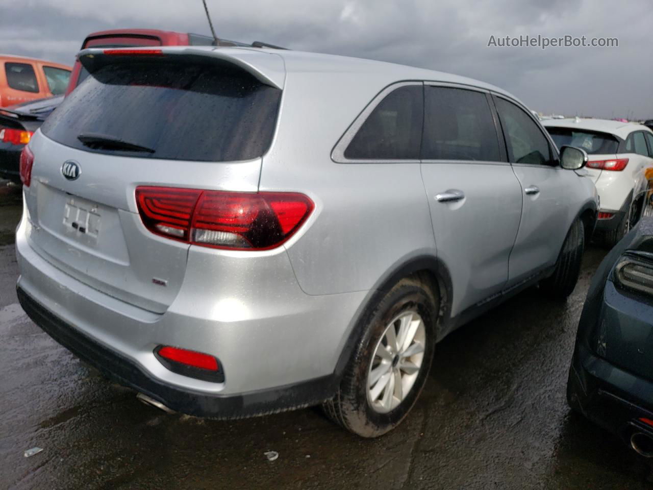 2020 Kia Sorento L Silver vin: 5XYPG4A34LG712052