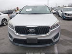 2017 Kia Sorento 2.4l Lx Silver vin: 5XYPG4A35HG206236