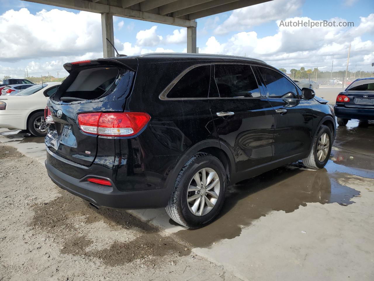 2017 Kia Sorento Lx Black vin: 5XYPG4A35HG206690