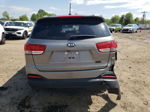 2017 Kia Sorento Lx Серый vin: 5XYPG4A35HG221626