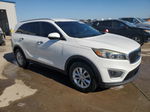 2017 Kia Sorento Lx Белый vin: 5XYPG4A35HG243335