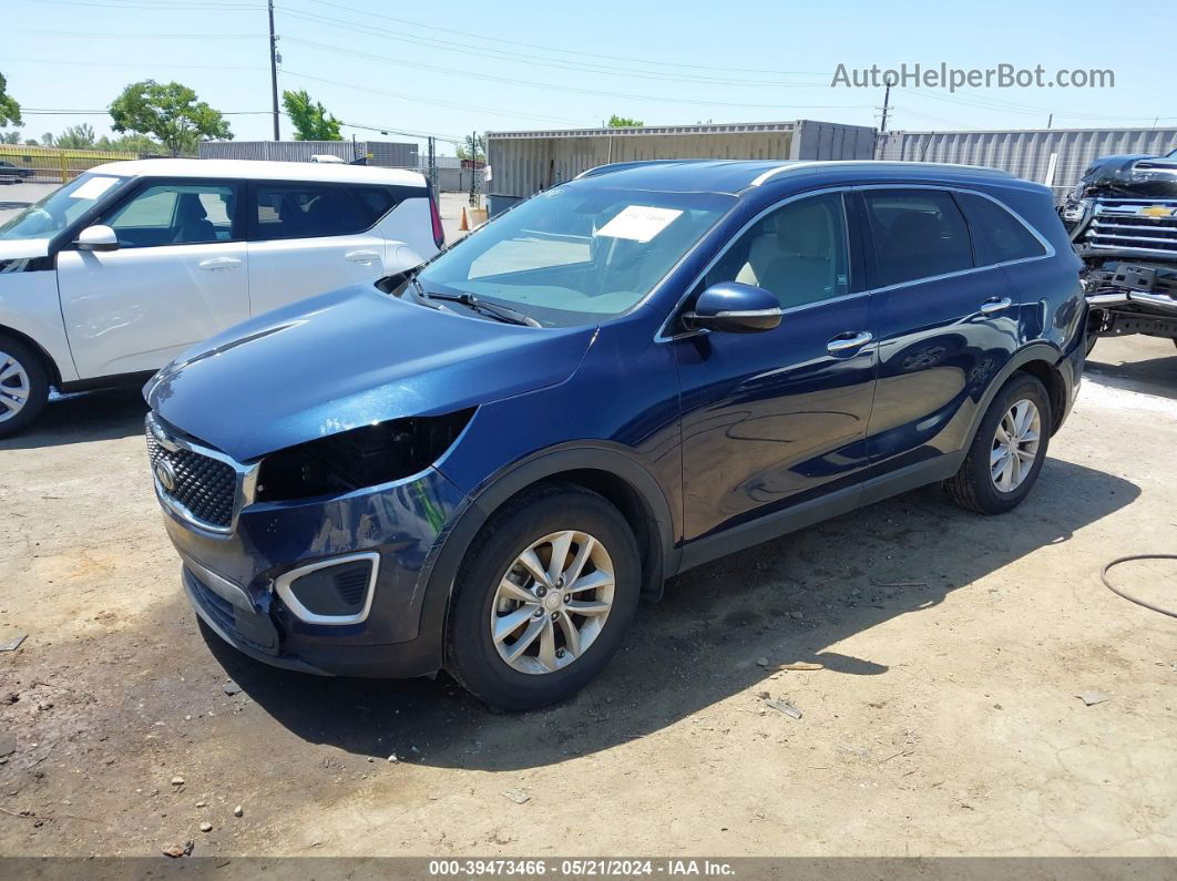 2017 Kia Sorento 2.4l Lx Blue vin: 5XYPG4A35HG280059