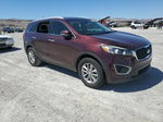 2017 Kia Sorento Lx Burgundy vin: 5XYPG4A35HG288016