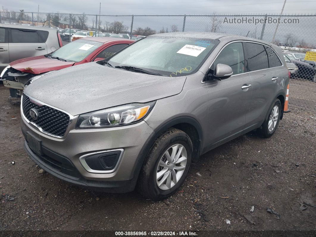 2018 Kia Sorento 2.4l L Серый vin: 5XYPG4A35JG339049