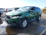 2018 Kia Sorento 2.4l L Green vin: 5XYPG4A35JG344655