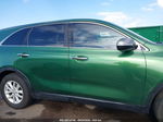 2018 Kia Sorento 2.4l L Green vin: 5XYPG4A35JG344655